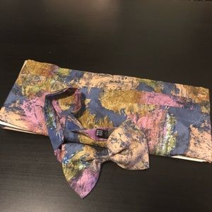 Dion Maga Cummerbund and Bow Tie Set 49